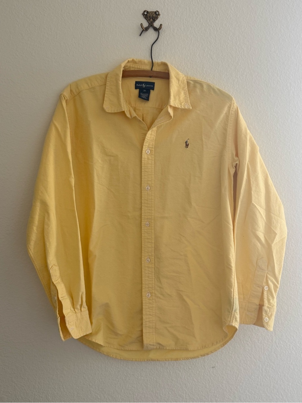 Ralph Lauren Polo Cotton Button-Down Oxford Shirt